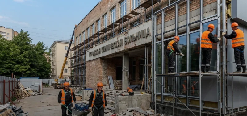 Ремонт социальных объектов